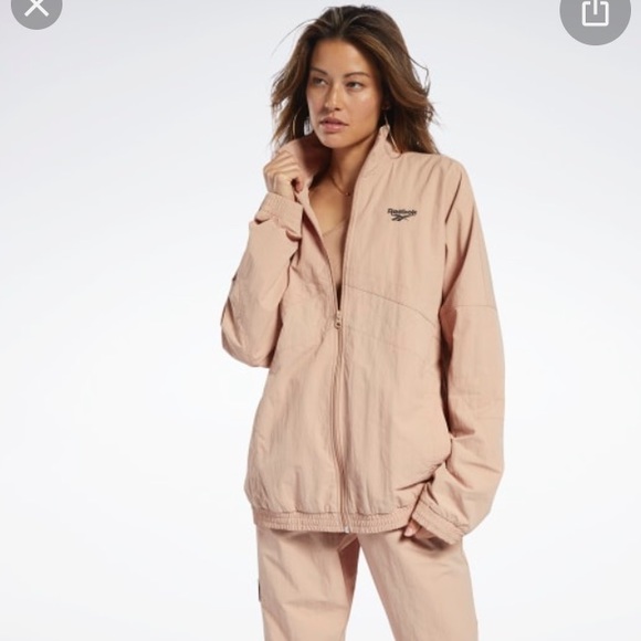 GIGI HADID x Reebok, Beige Track Jacket - Picture 2 of 5